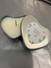 Christmas Heart Candles