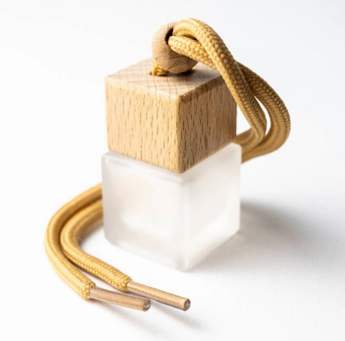 Wooden frosted glass Car Freshener
