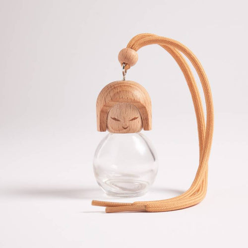 Wooden Dolly Car Freshener
