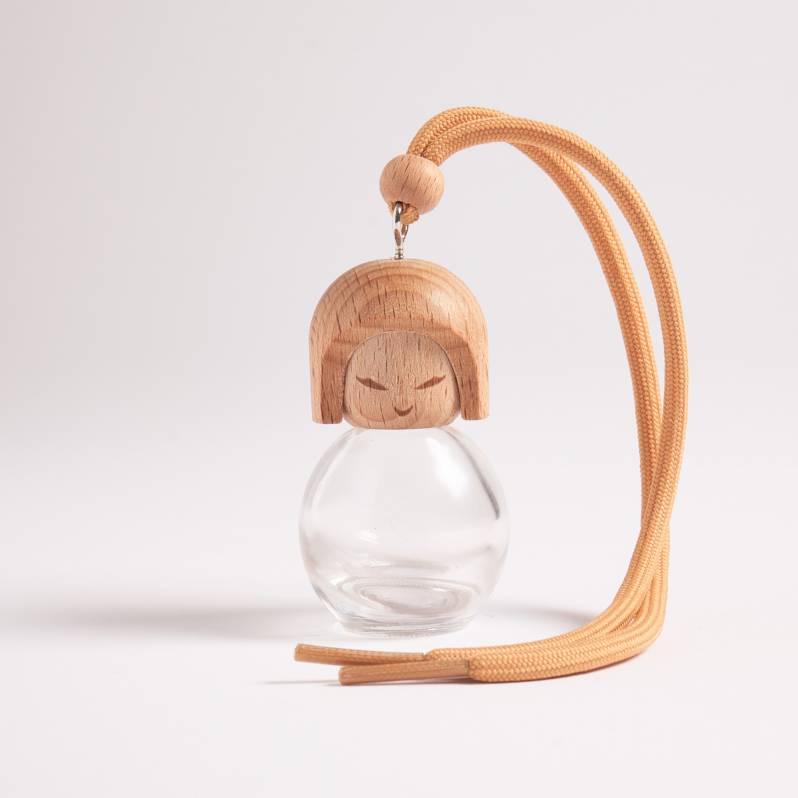 Wooden Dolly Car Freshener