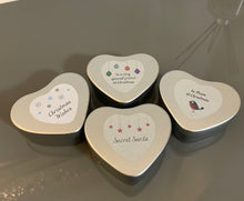 Christmas Heart Candles