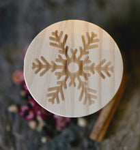 Snowflake Lid Scented Candle