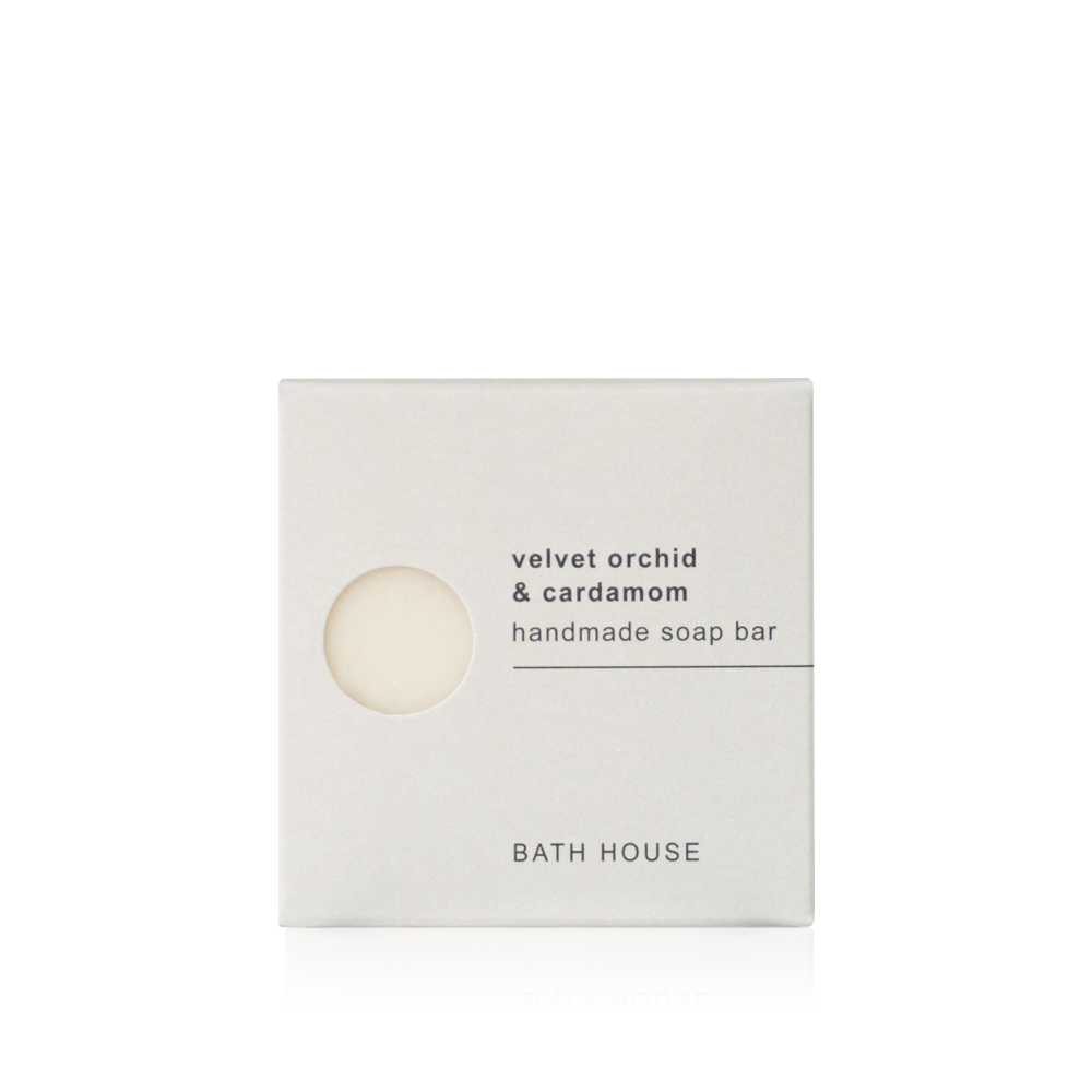 Bath house velvet orchid and cardamom soap 100g