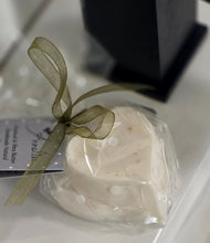 Heart shaped Shea & Oatmeal soap
