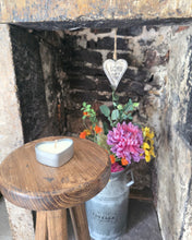 Heart Tin Candle