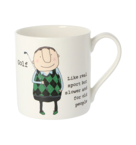 Rosie Made a Thing Golf Mug